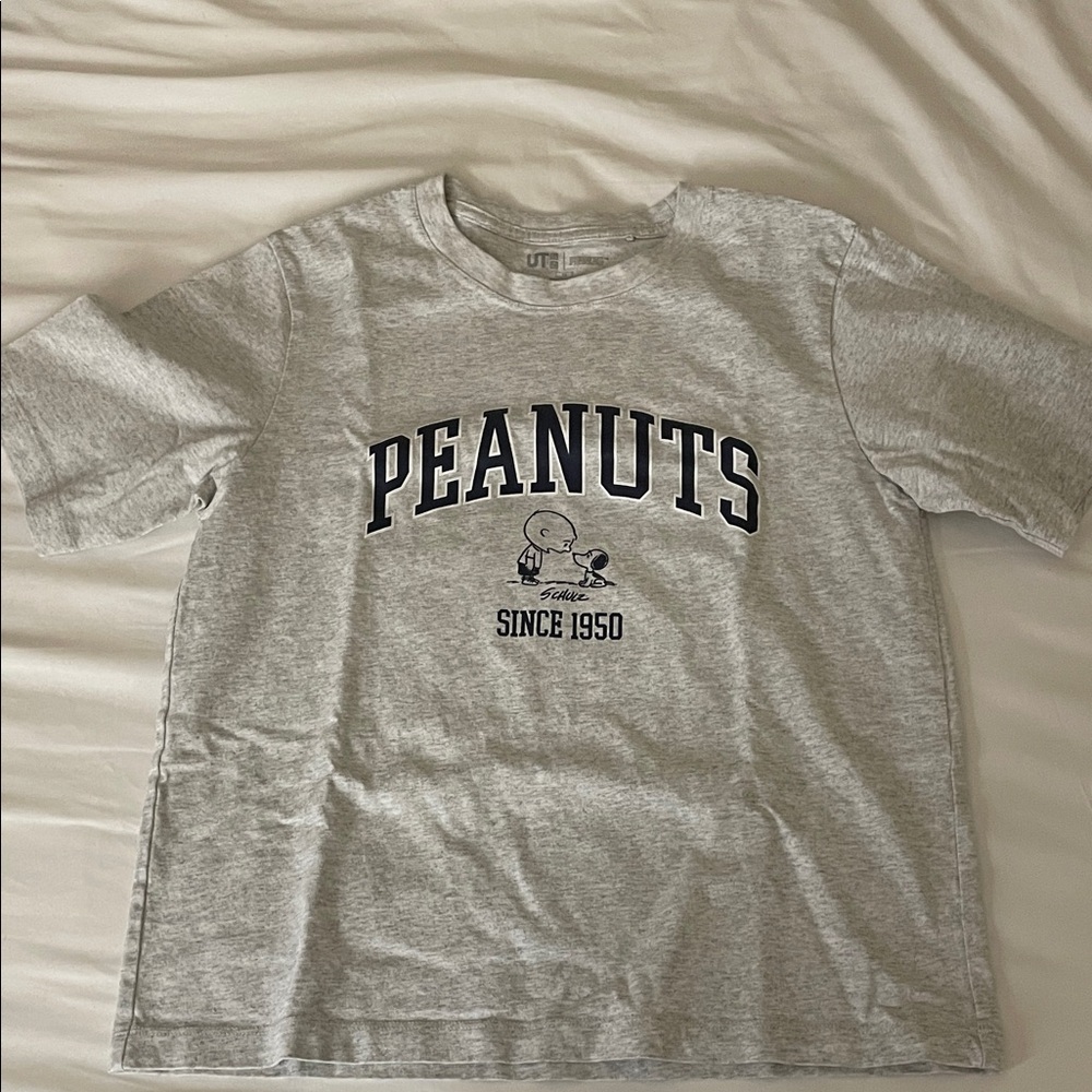 Peanuts Light Gray Kids T-Shirt